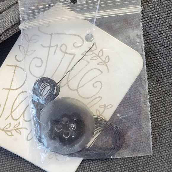 NWT Free people Margate Pleated Trousers Black noir size S - Picture 10 of 14